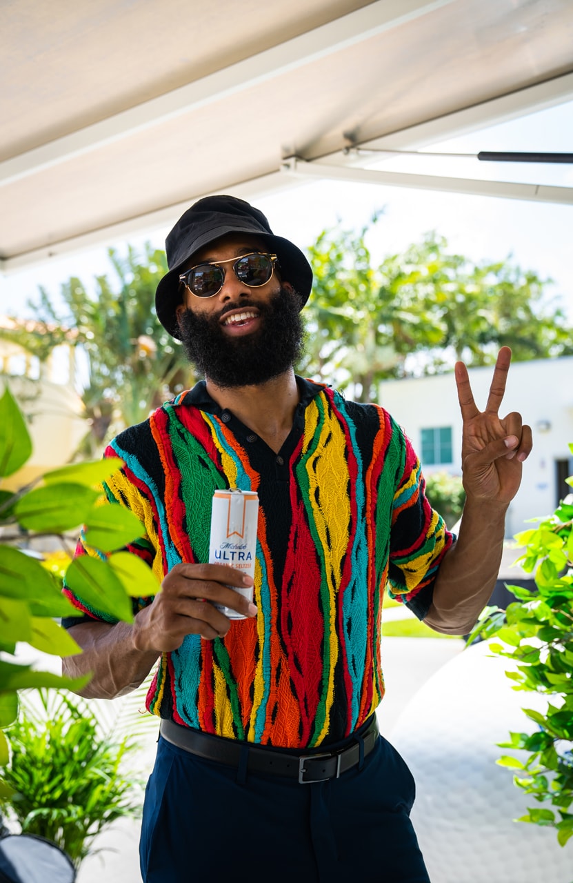 Michelob ULTRA Organic Seltzer Sand Bunker Bar at HYPEGOLF Miami