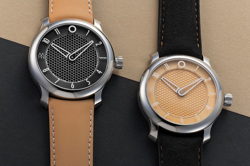 MING Joins Massena LAB for its First Collaboration a Pair of Honeycomb Dial Limited Editions