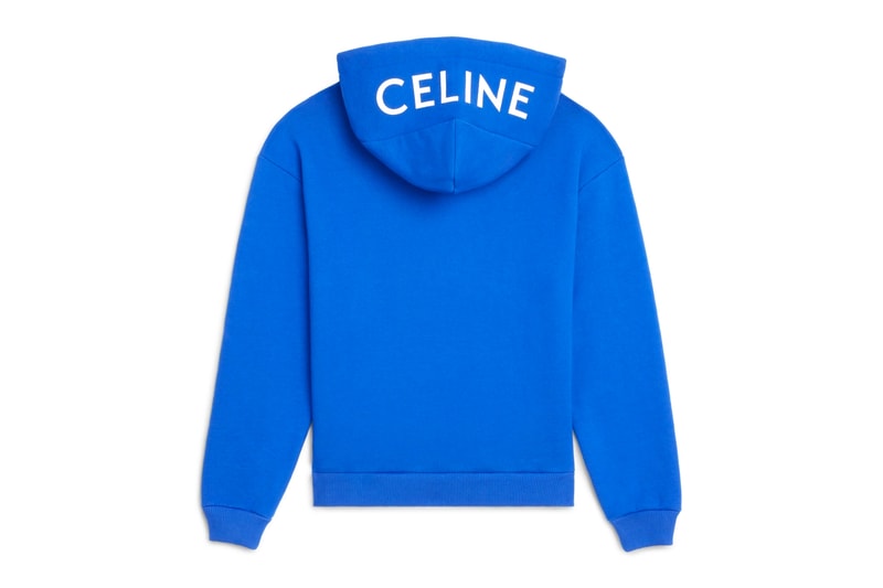 MONOCHROMS by CELINE ready to wear fw2021 release  Hedi Slimane basics sportswear lounge comfort hoodies