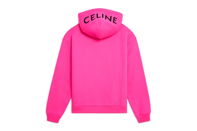 MONOCHROMS by CELINE ready to wear fw2021 release  Hedi Slimane basics sportswear lounge comfort hoodies