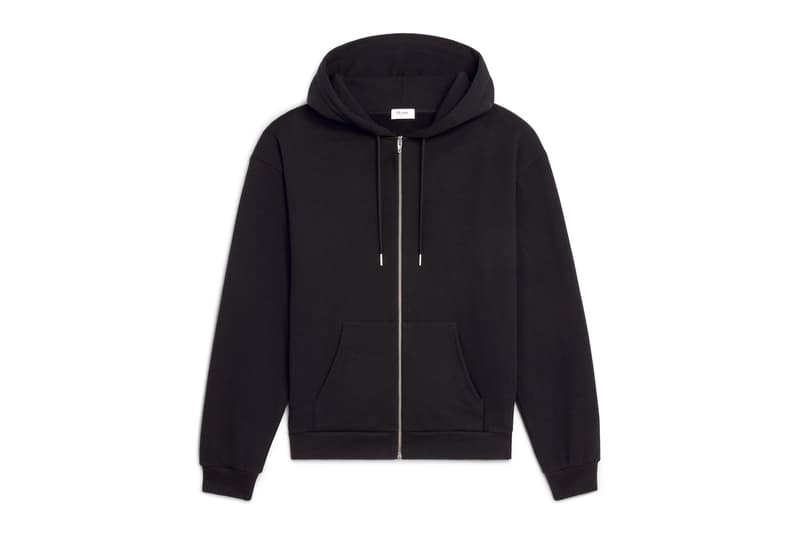 MONOCHROMS by CELINE ready to wear fw2021 release  Hedi Slimane basics sportswear lounge comfort hoodies