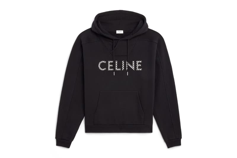 MONOCHROMS by CELINE ready to wear fw2021 release  Hedi Slimane basics sportswear lounge comfort hoodies