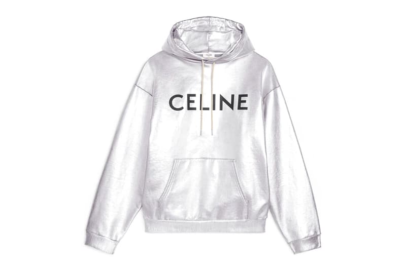 MONOCHROMS by CELINE ready to wear fw2021 release  Hedi Slimane basics sportswear lounge comfort hoodies