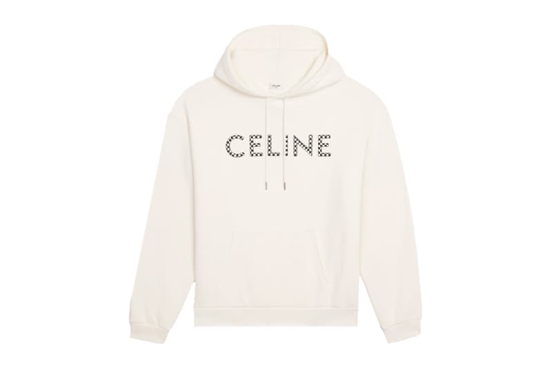 MONOCHROMS by CELINE ready to wear fw2021 release  Hedi Slimane basics sportswear lounge comfort hoodies