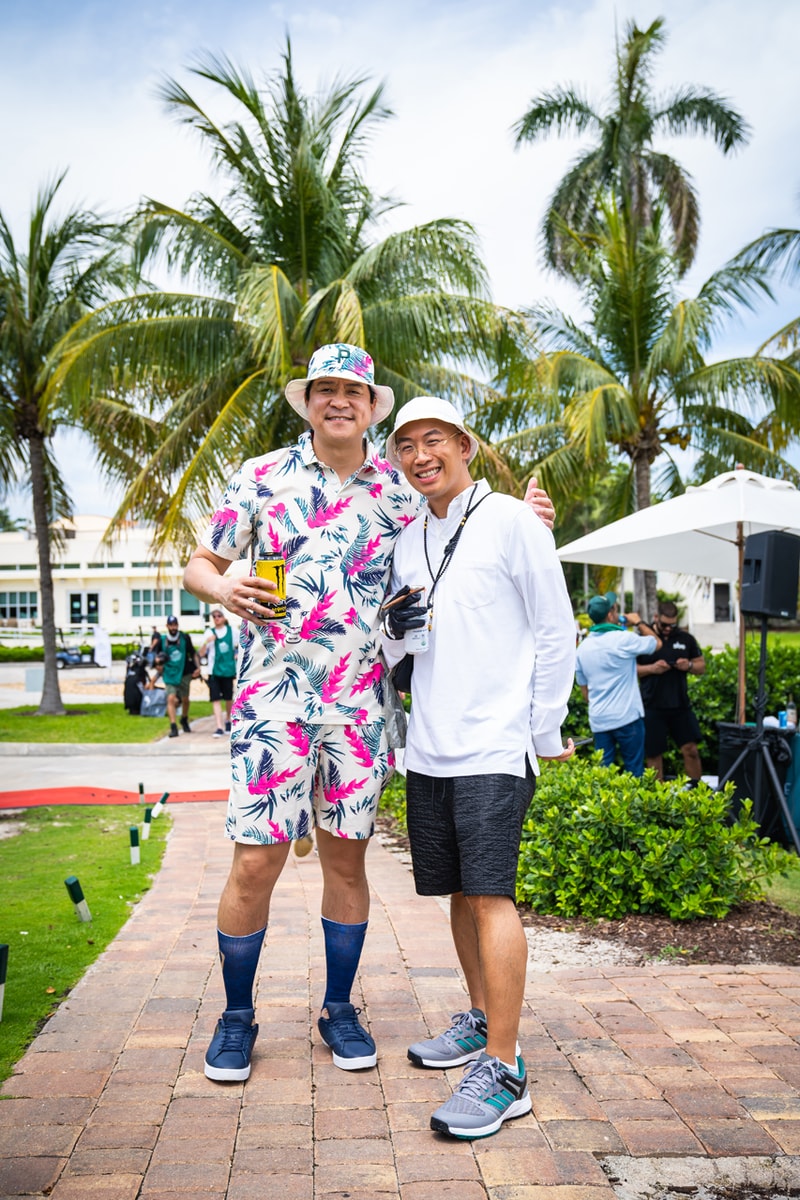 Monster "REFRESH + RECOVER + REVIVE" at HYPEGOLF Miami Free Energy Drinks Stall Booth Activation
