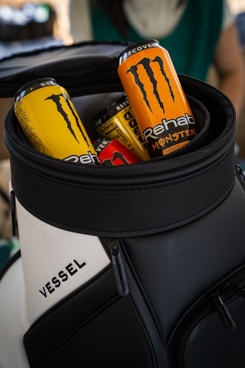 Monster "REFRESH + RECOVER + REVIVE" at HYPEGOLF Miami Free Energy Drinks Stall Booth Activation