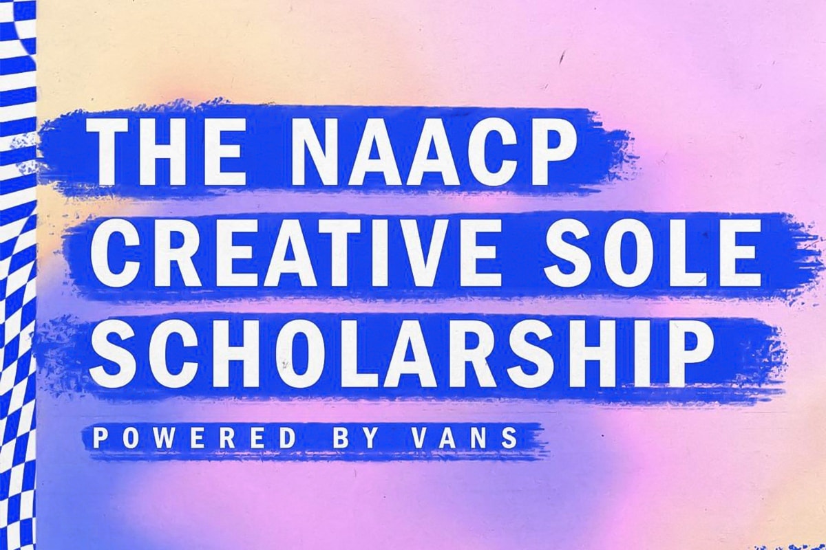 NAACP Vans Creative Sole Scholarship announcement Info