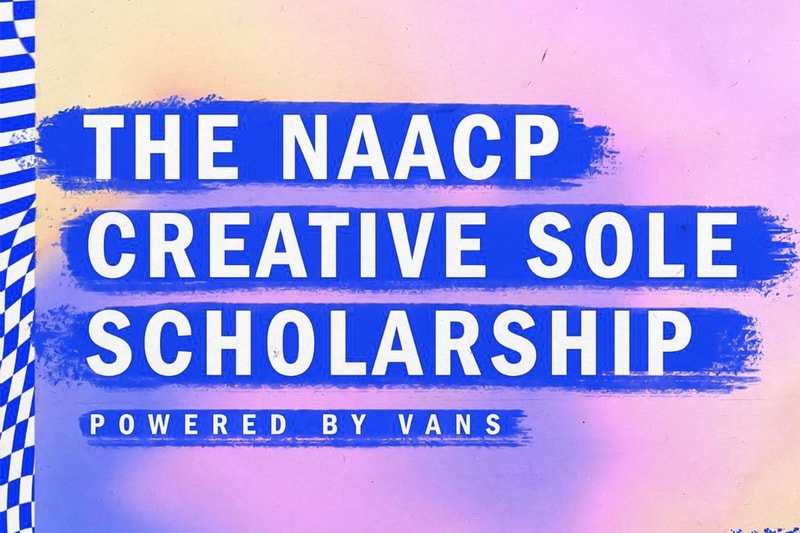 NAACP Vans Creative Sole Scholarship announcement Info