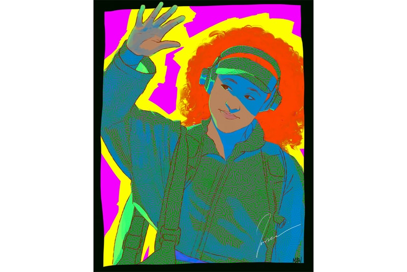 Naomi Osaka Mari Osaka NFT non-fungible tokens digital art tennis sports sisters grand slam play academy nike tagheuer louis vuitton ambassador basic space japanese japan trindadian trinidad mixed-race asian athlete aapi tokyo olympics met gala nike fashion 