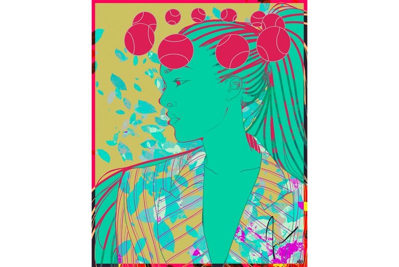 Naomi Osaka Mari Osaka NFT non-fungible tokens digital art tennis sports sisters grand slam play academy nike tagheuer louis vuitton ambassador basic space japanese japan trindadian trinidad mixed-race asian athlete aapi tokyo olympics met gala nike fashion 