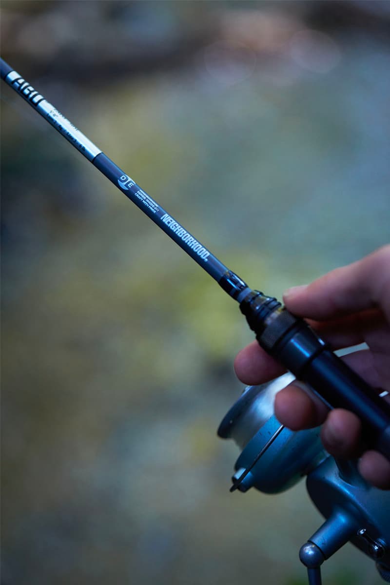 NEIGHBORHOOD SS21 Outdoors Fishing Gear outdoor fishing gear capsule belmont inavance abu-garcia bluestorm release Japan thermos