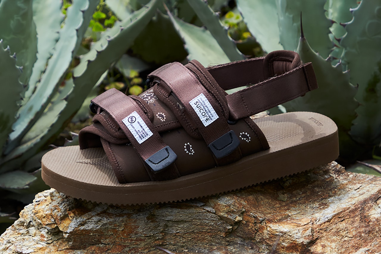 NEIGHBORHOOD and Suicoke MOTO Sandal Collaboration