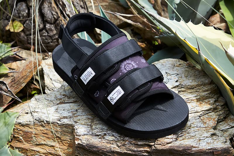 NEIGHBORHOOD and Suicoke MOTO Sandal Collaboration