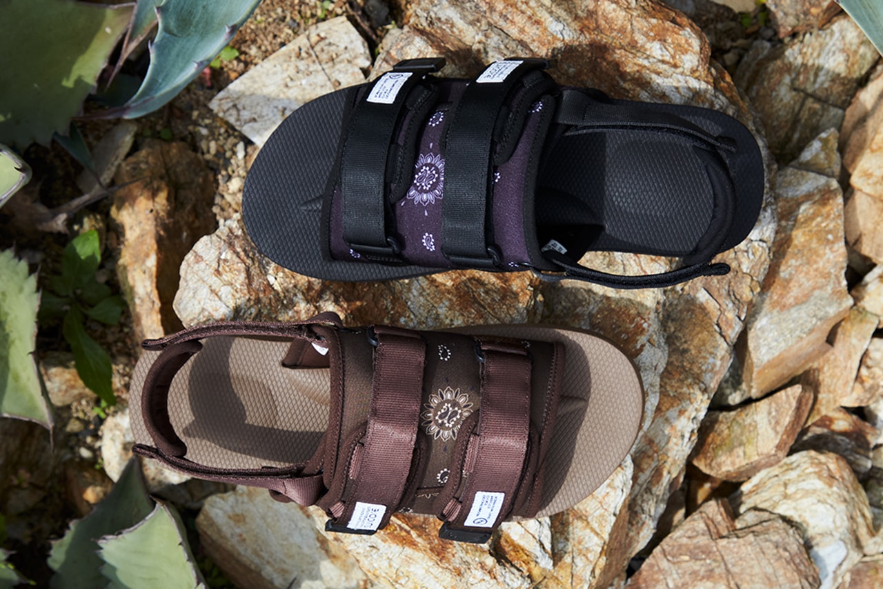 NEIGHBORHOOD and Suicoke MOTO Sandal Collaboration