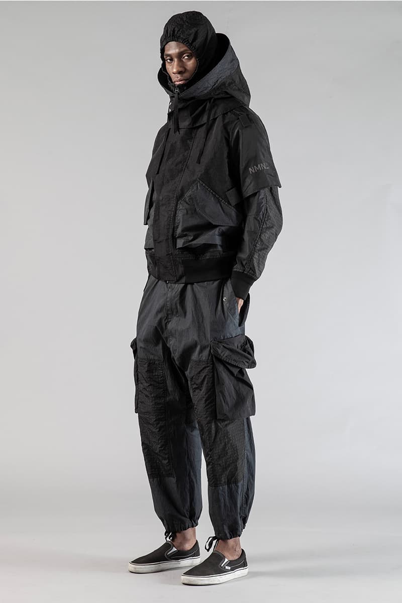 NEMEN R Spring Summer 2021 ZERO WASTE lookbook menswear streetwear technical hi tech fabric ss21 collection