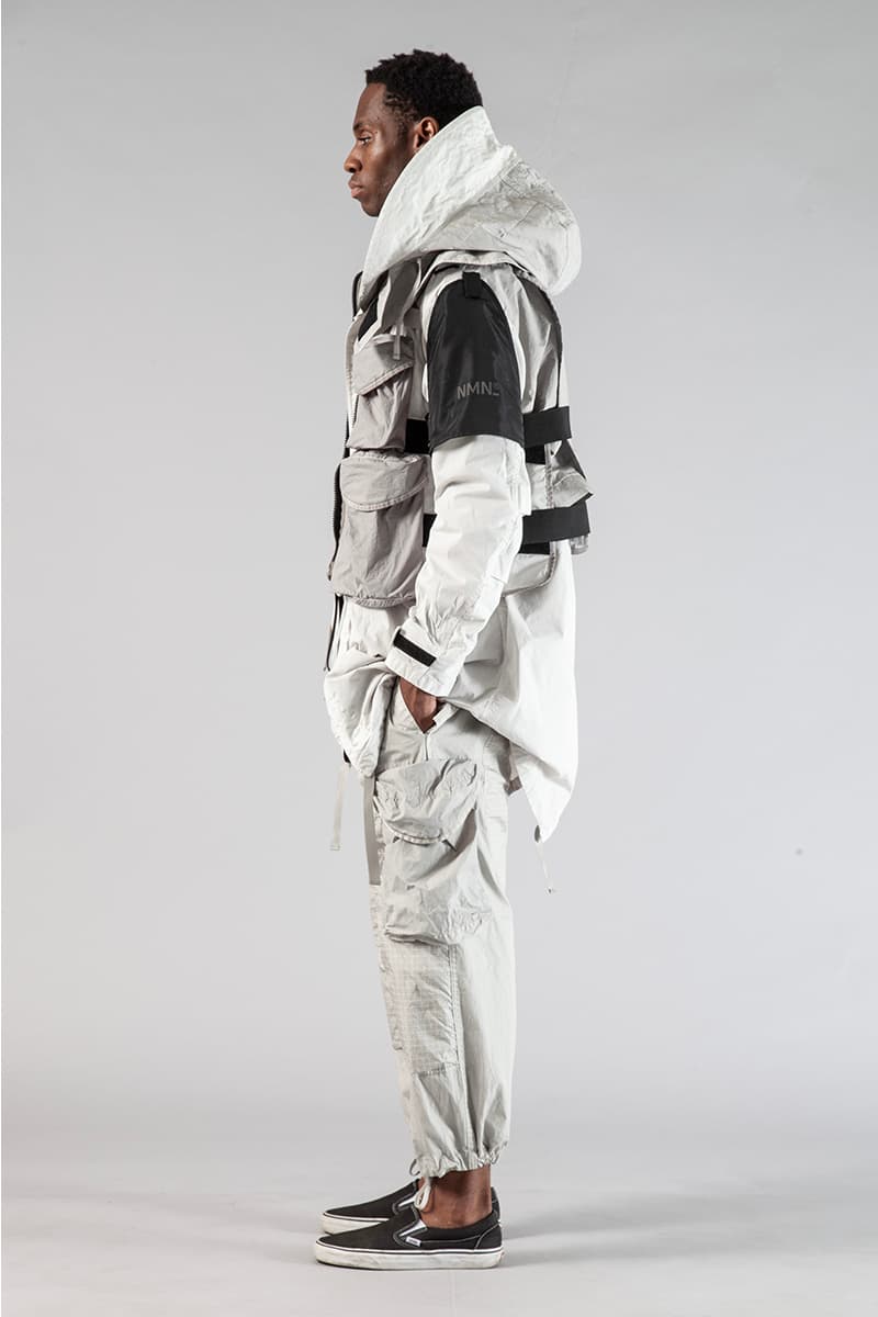 NEMEN R Spring Summer 2021 ZERO WASTE lookbook menswear streetwear technical hi tech fabric ss21 collection