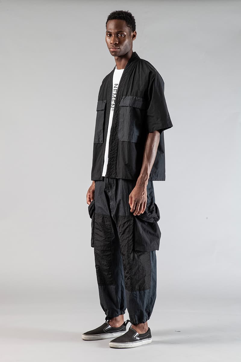 NEMEN R Spring Summer 2021 ZERO WASTE lookbook menswear streetwear technical hi tech fabric ss21 collection