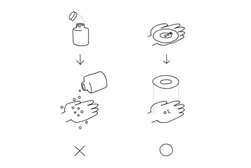 Nendo Designs Ring Pill Case Exact Dosage oki Sato industrial design pill cases Japan Minimal Simple Donut vitamins 