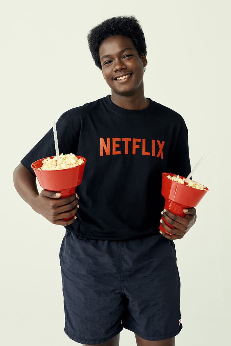 netflix beams 2021 collaboration merch menswear streetwear t shirts long sleeves accessories hats caps info