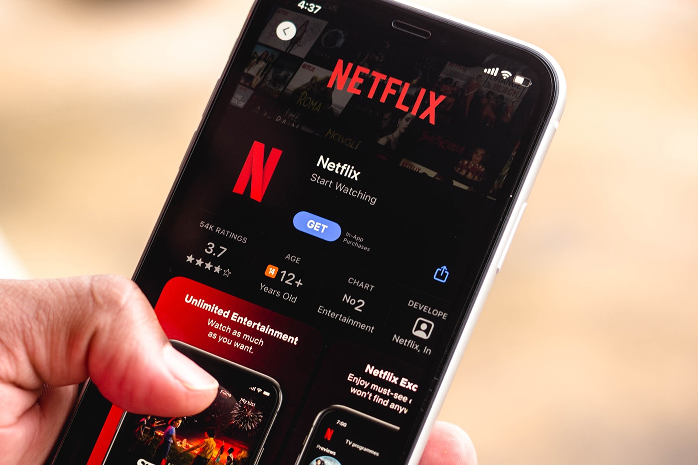 Netflix online hub original content N Plus survey platform app streaming streams tv shows movies info