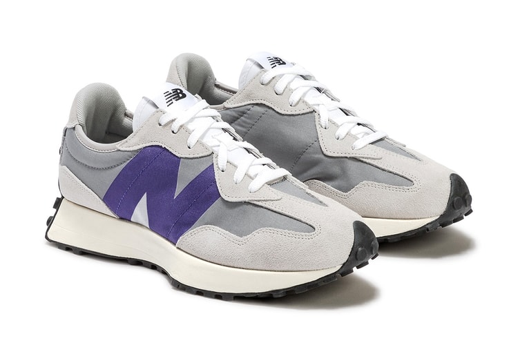 New Balance's 327 Serves a Sophisticated Look in "Gray/Purple"