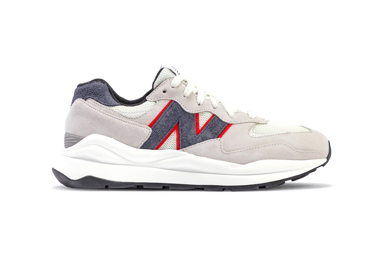 New Balance 57/40 "Munsell White" "Charcoal/Red" Sneaker Release Information Drop Date Closer First Look Swooshes Hidden Twitter Reactions HBX OG
