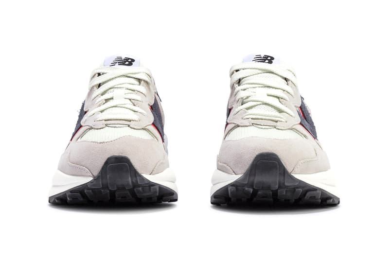 New Balance 57/40 "Munsell White" "Charcoal/Red" Sneaker Release Information Drop Date Closer First Look Swooshes Hidden Twitter Reactions HBX OG