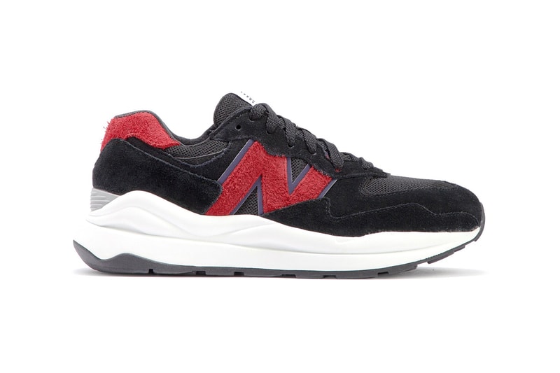 New Balance 57/40 "Munsell White" "Charcoal/Red" Sneaker Release Information Drop Date Closer First Look Swooshes Hidden Twitter Reactions HBX OG