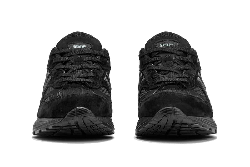 new balance 992 all black m992ea reflective made in usa official release date info photos price store list buying guide