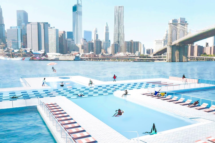 The New York East River Is Potentially Getting a Floating Swimming Pool