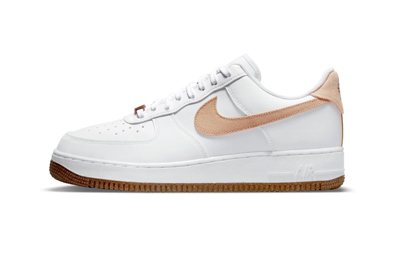 nike air force 1 07 lv8 himalayan rhubarb cz0338 101 menswear streetwear spring summer 2021 collection ss21 footwear sneakers shoes kicks info