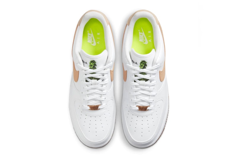nike air force 1 07 lv8 himalayan rhubarb cz0338 101 menswear streetwear spring summer 2021 collection ss21 footwear sneakers shoes kicks info
