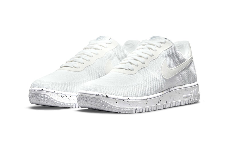 nike air force 1 crater flyknit white dc4831 100 menswear streetwear kicks shoes sneakers trainers runners spring summer 2021 ss21 collection info