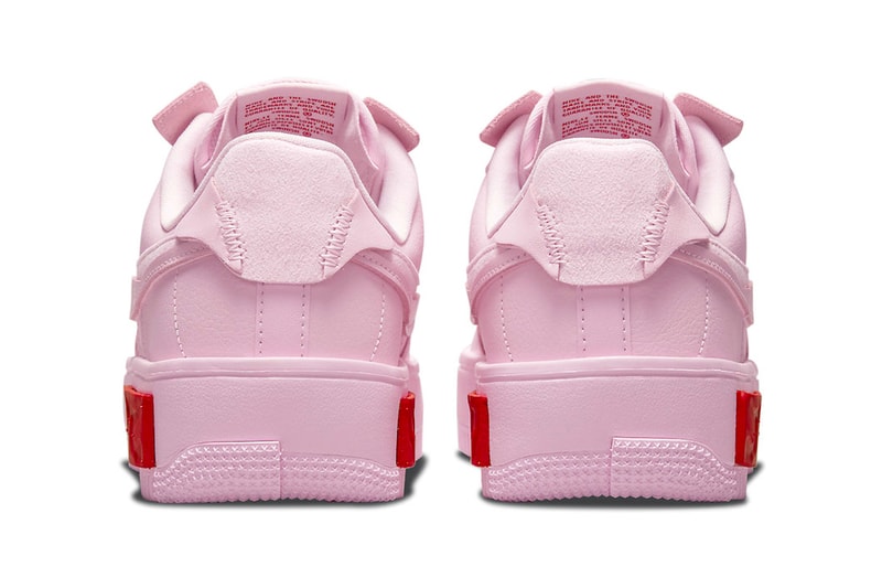 Nike Air Force 1 Fontanka Pink Release Info sneaker footwear leather react cushioning red blue green da7024-600 af-1
