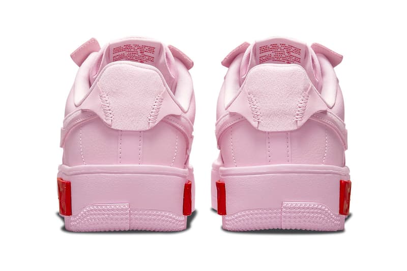 Nike Air Force 1 Fontanka Pink Release Info sneaker footwear leather react cushioning red blue green da7024-600 af-1