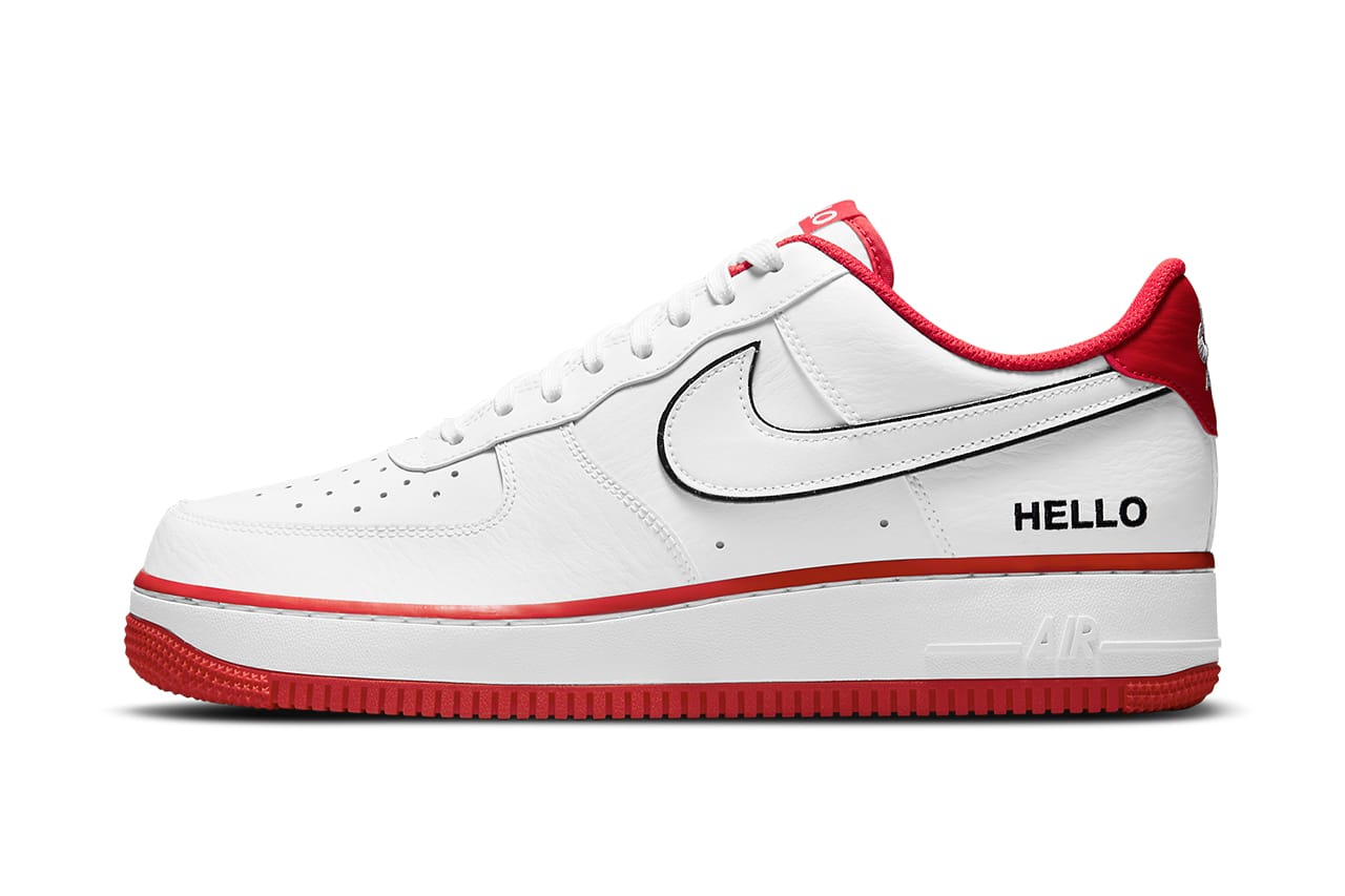 white air force 1 red