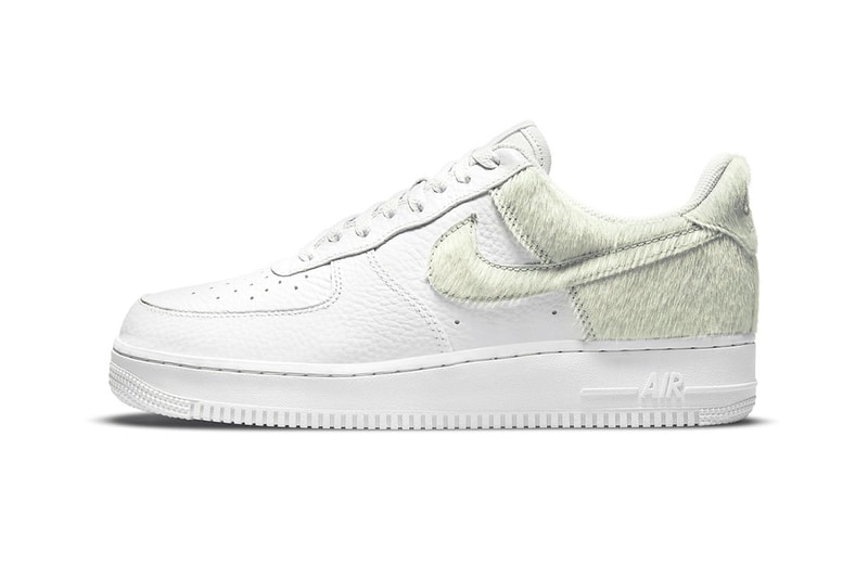 nike air force 1 low pony photon dust white dm9088 001 menswear streetwear kicks shoes trainers runners sneakers spring summer 2021 collection