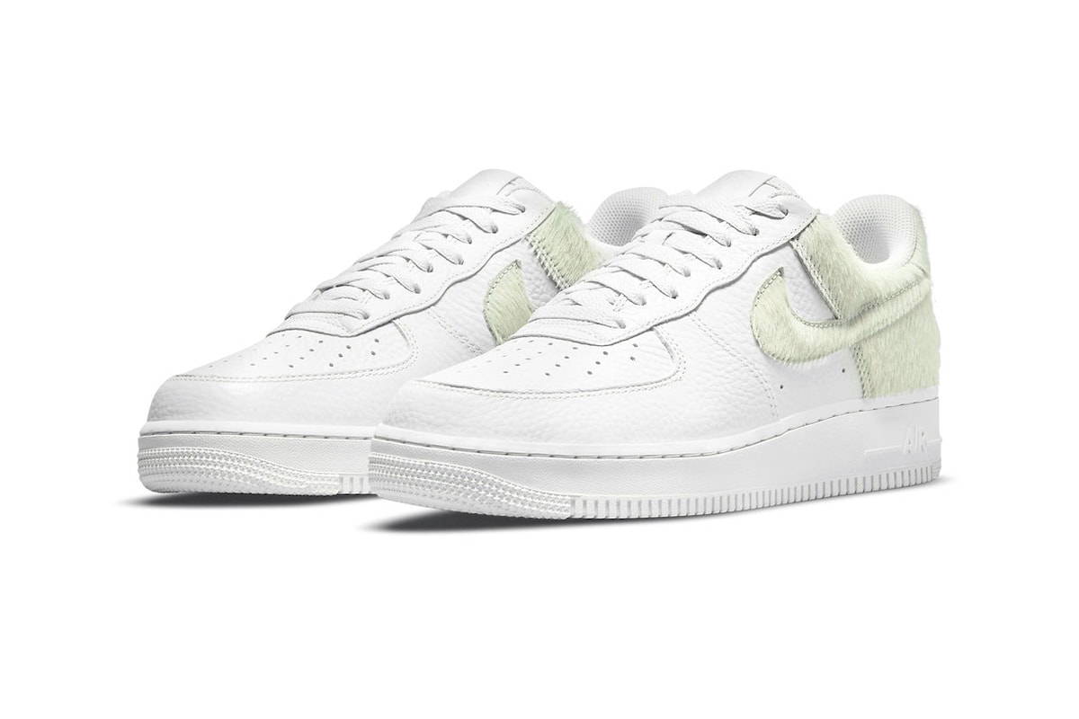 nike air force 1 low pony photon dust white dm9088 001 menswear streetwear kicks shoes trainers runners sneakers spring summer 2021 collection