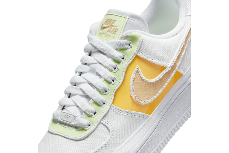 nike sportswear air force 1 low texture pastel reveal white multicolor DJ9941 244 DJ6901 600 official release date info photos price store list buying guide