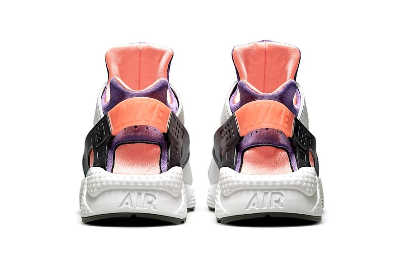 Nike Air Huarache "Bright Mango" White Purple Black DD1068-101 Release Information Drop Date Closer First Look OG Tinker Hatfield 30th Anniversary