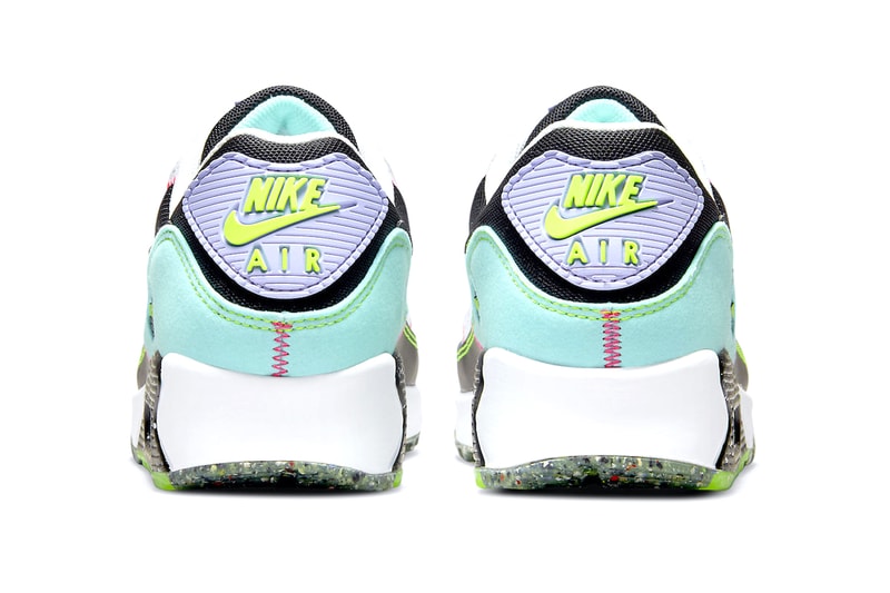 nike air max 90 exeter edition multi color dj5917 600 dj5922 001 menswear streetwear sneakers shoes runners trainers ss21 collection info