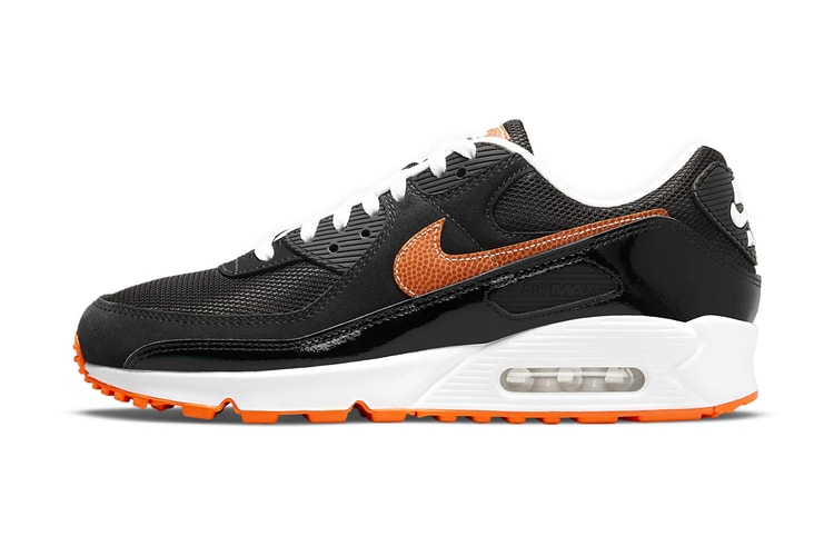 Nike's Air Max 90 Gets A Football-Textured Swoosh
