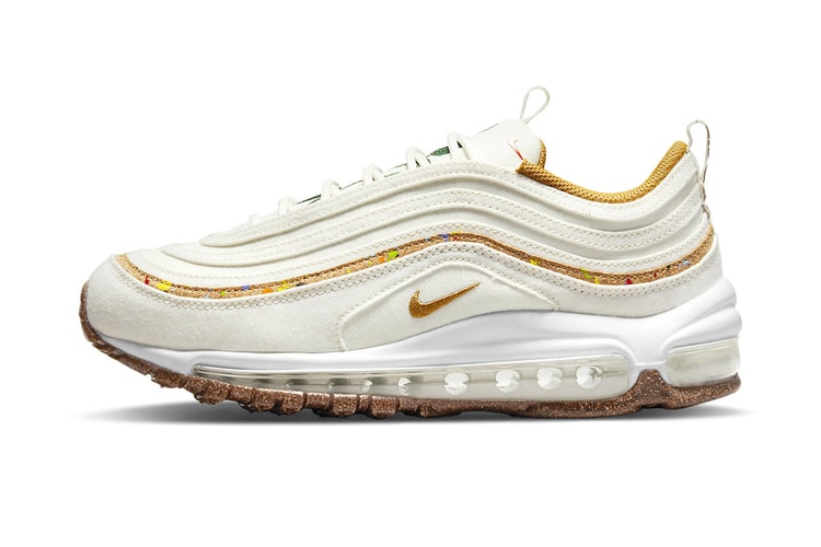 Nike's New Air Max 97 "Cork" Is Colored In "Coconut Milk"
