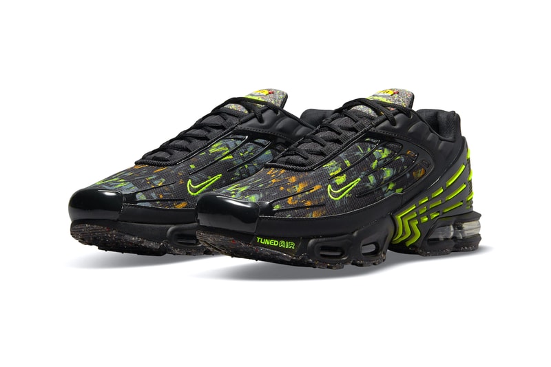 nike air max plus 3 dm9097 001 menswear streetwear kicks shoes trainers runners spring summer 2021 ss21 collection info