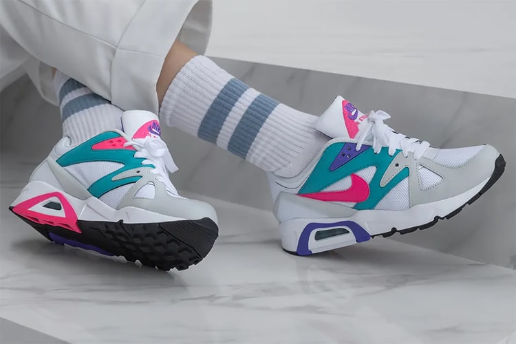 Nike's Air Structure "White/Hyper Pink" is Repleted With Retro Colors