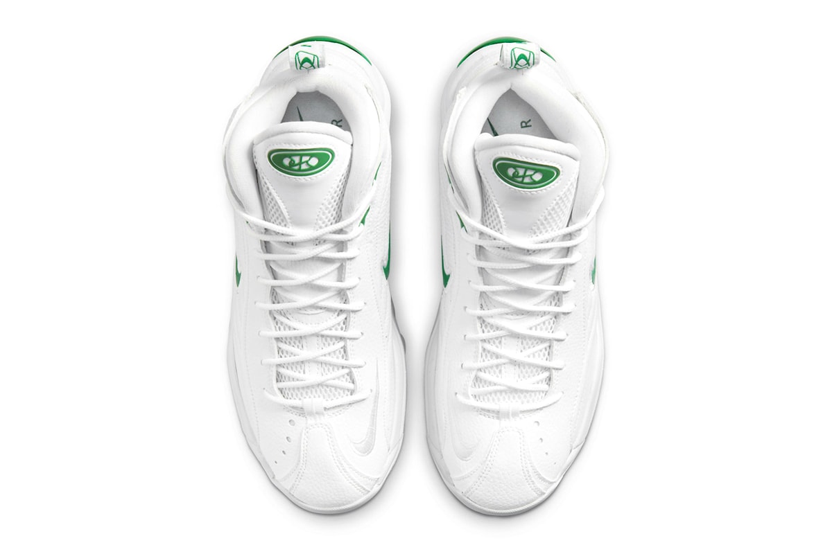 Nike Air Total Max Uptempo White Green menswear streetwear shoes kicks sneakers trainers runners spring summer 2021 ss21 collection