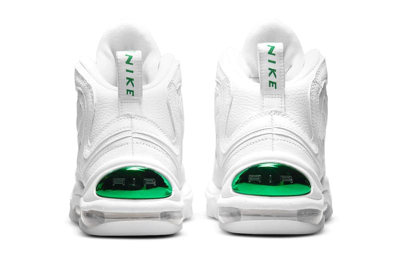 Nike Air Total Max Uptempo White Green menswear streetwear shoes kicks sneakers trainers runners spring summer 2021 ss21 collection