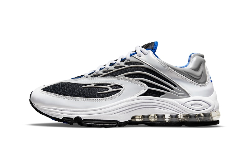 nike air tuned max white racer blue black light smoke grey DH8623 001 release info date store list buying guide photos price 