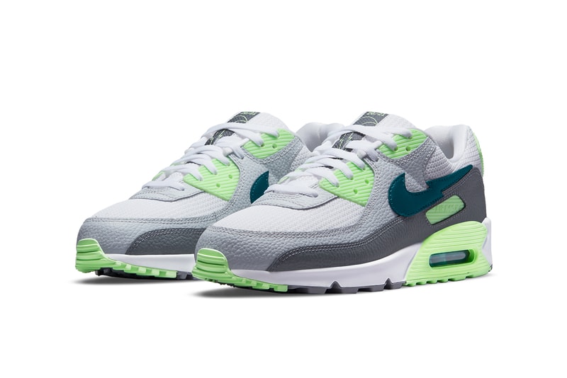 nike sportswear aquamarine pack air max 90 air force 1 low blazer low air max 2090 air presto DJ6897 DJ6894 DJ6895 DJ6899 DJ6898 100 white lime glow off noir pure platinum official release date info photos price store list buying guide