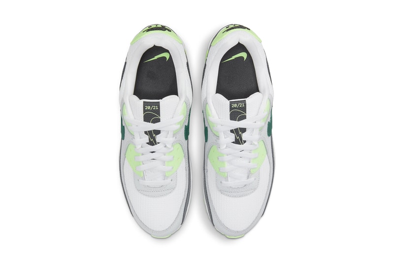 nike sportswear aquamarine pack air max 90 air force 1 low blazer low air max 2090 air presto DJ6897 DJ6894 DJ6895 DJ6899 DJ6898 100 white lime glow off noir pure platinum official release date info photos price store list buying guide